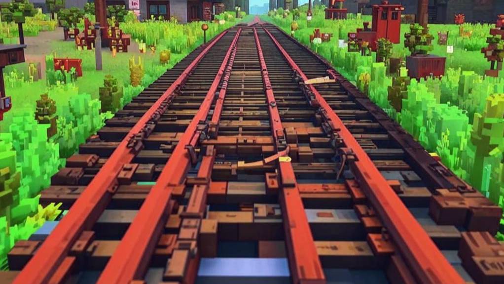 Играю в мёртвые рельсы в Roblox