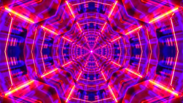 HD fast moving metallic pink color relaxing neon light background screensaver wallpaper visual ASMR смотреть онлайн
