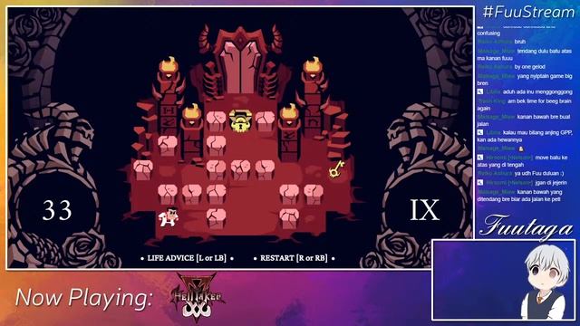 【Helltaker】Puzzle macam apa ini?!?!?!? (VTuber Indonesia)
