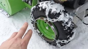 Доработка снегоуборщика с фрикционом