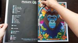 Мои раскрашенные работы за месяц март 2025