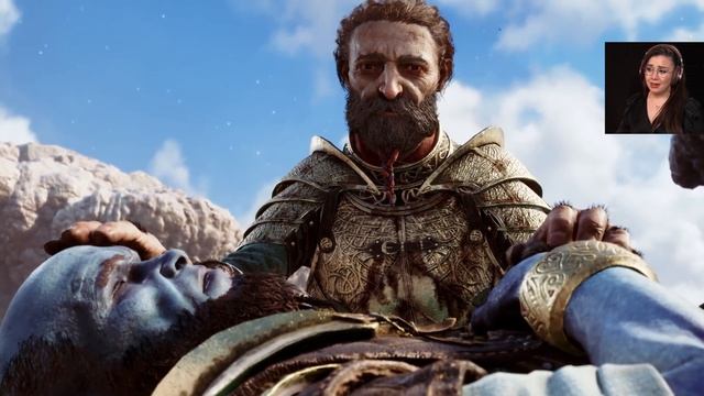 God Of War Ragnarok Secret Ending (Brok Funeral Emotional Reaction) 😭