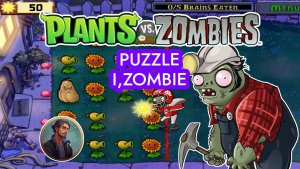 Plants vs Zombies - I, Zombie. Я, Зомби | Растения против зомби. Puzzle (пазлы)|I, Zombie #1