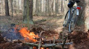 22.03.2025г.Пвд,костер,жарю сало.