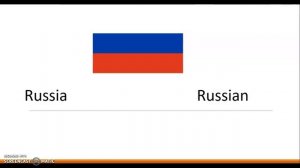 Countries and nationalities