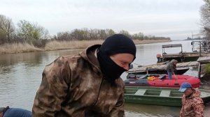 Рыбалка в Дельте Волги 15 апреля.