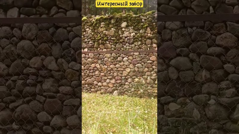 Интересный забор