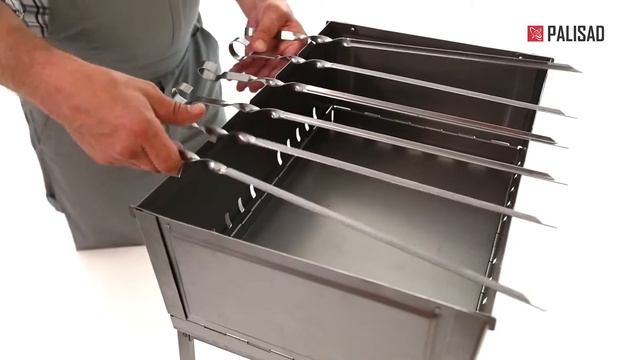 Мангал дипломат 455 300 550, PALISAD Camping, Россия смотреть онлайн