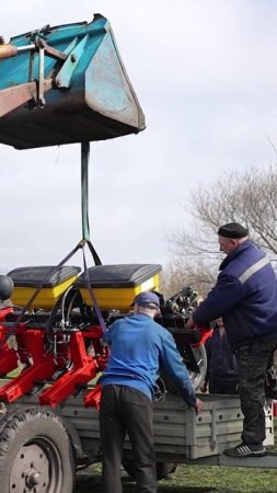 🚜 Разгрузка управляемого культиватора MEDVED #чеснок #агротехнологии #farming #medved