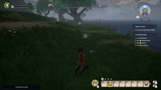 You can pick up lillies and garlic without stopping in Palia смотреть онлайн