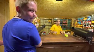 Сочи Лазаревское тир стрельба из пушки минигана