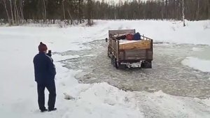 Зимник. Эвенкия. опасно!!!