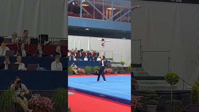 Rzeszów FIG Acro cup Labunets Kryvytska combined смотреть онлайн
