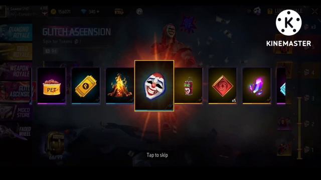 Red Criminal Token Tower Event 3000 Diamond 💎😰 Wasted 👿Neon Red Criminal Free Fire vgameryt