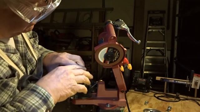 Harbor Freight Chain Saw Sharpener Reverse Rotation Mod Fix