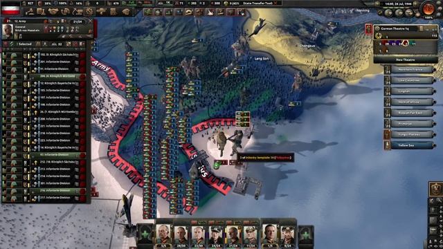 Начало падения Азии - Германская Империя в Heart's of Iron IV (Kaiserreich) - ч. 26