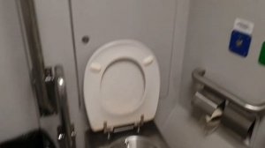 МЦК. Впервые прокатилась. В поезде есть даже туалет.