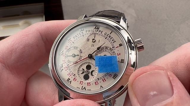 Unboxing A $3,200,000 Watch - Patek Philippe Sky Moon Tourbillon 5002P-001 Patek Philippe Unboxing