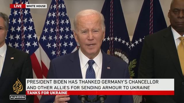 Biden: US to send 31 Abram tanks to Ukraine смотреть онлайн