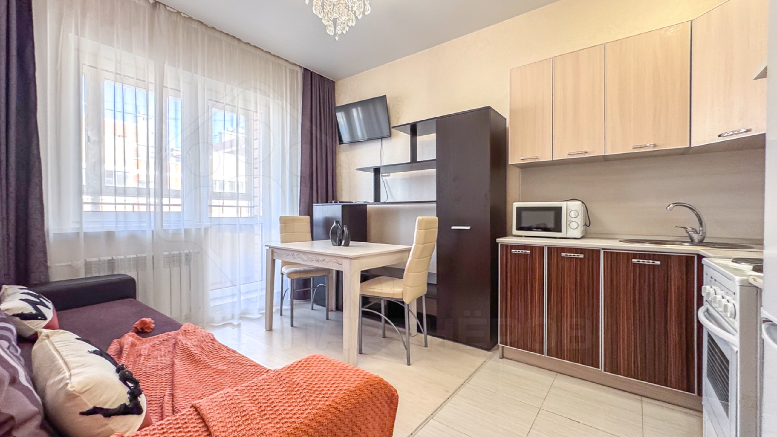 Рум-тур по 1-комнатной видовой квартире: ул. Дальневосточная, 29/5 (продажа, Иркутск) смотреть онлайн