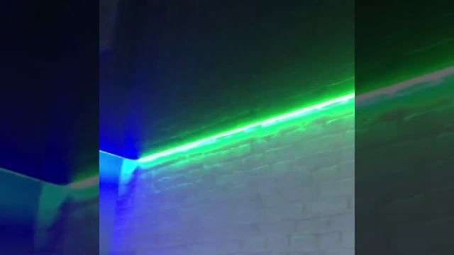 Натяжной потолок с rgb лентой от Sky House смотреть онлайн