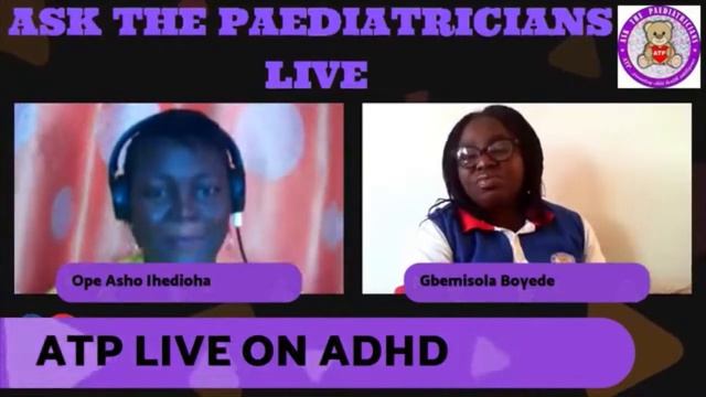 ATP HOUR - ATTENTION DEFICIT HYPERACTIVITY DISORDER