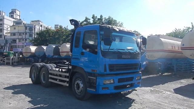 [422-GU] YEN TA - Used Isuzu 10 wheeler tractor truck head for sale смотреть онлайн