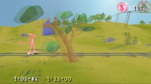 PS1 gameplay Pink Panther   Pinkadelic Pursuit
