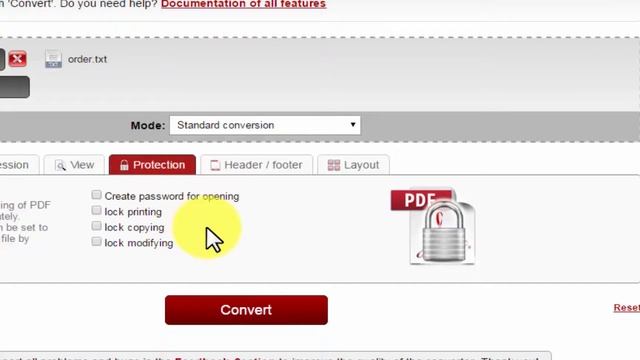 convert text to pdf and set password online--text ko pdf me convert kaise karen смотреть онлайн