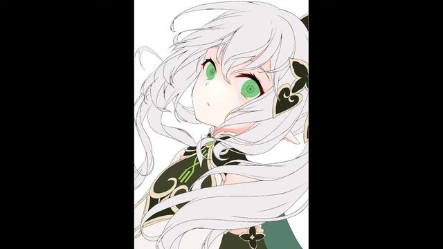 Nahida (Kusanali) Speedpaint - Ibis Paint смотреть онлайн