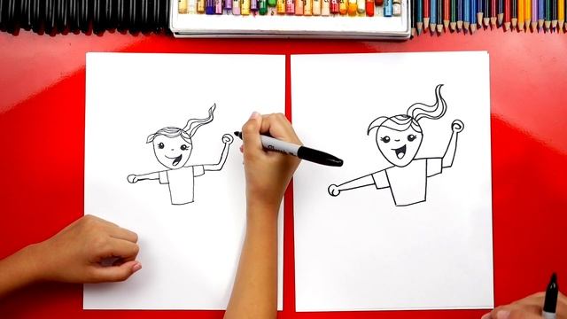 How To Draw A Girl Soccer Player смотреть онлайн