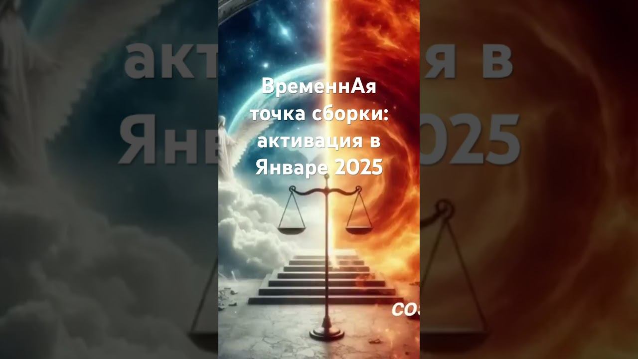 точка сборки во времени - новый термин января #точкасборки #повышениевибраций #ченнелинг #мистика