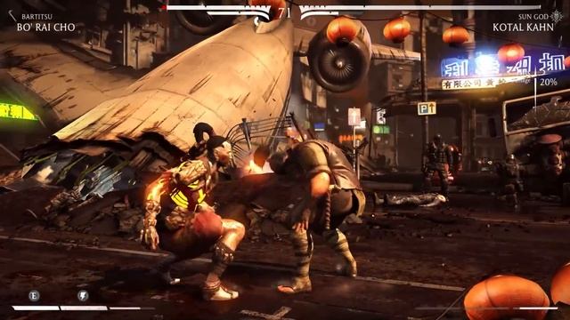 Mortal Kombat X - Bo' Rai Cho Vs Kotal Kahn (Very Hard) смотреть онлайн