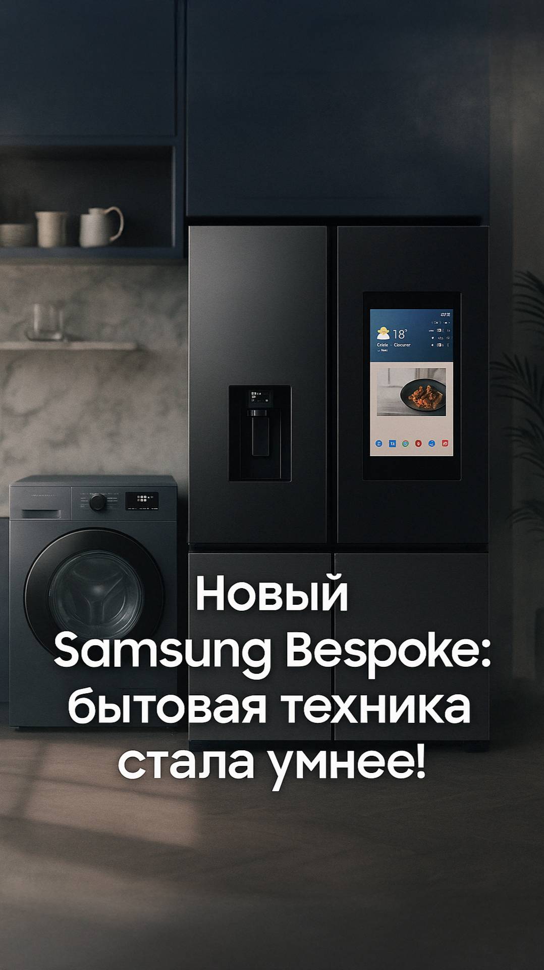 Samsung представила бытовую технику с ИИ будущего!
