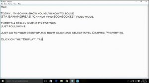 How to fix GTA SANANDREAS "Cannot find 800 x 600 x 32 Video Mode" Error!