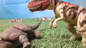 | Triceratops vs Ceratosaurus |  Jurassic Park Hammond Collection Stop Motion