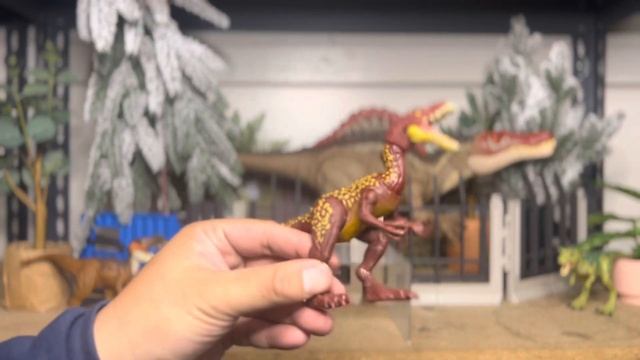 Jurassic world Dino escape wave 3 Fierce Force  NEW red Masiakasaurus version 2 - Mattel fact code