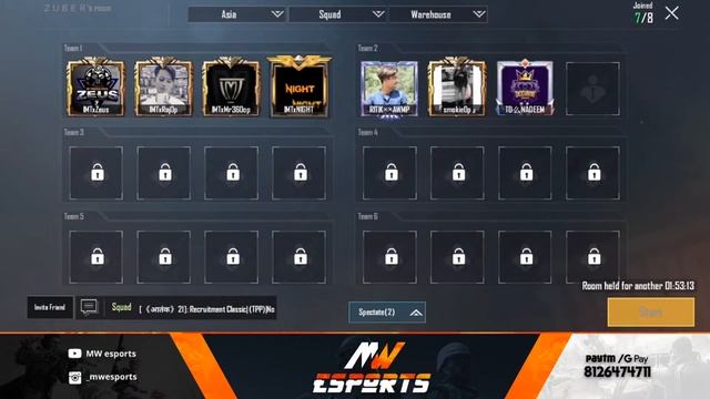 CHAMPIONS OF TDM | TIER 3 SCRIMS LIVE | MW ESPORTS | PUBG MOBILE  | PRACTICE SCRIMS FOR PMCO