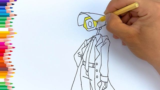 Draw CAMERAWOMAN SKIBIDI TOILET 59 | HOW TO DRAW, Coloring art. смотреть онлайн