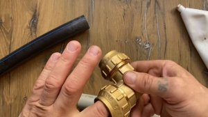 Стык ПНД и ППР В СТЯЖКУ