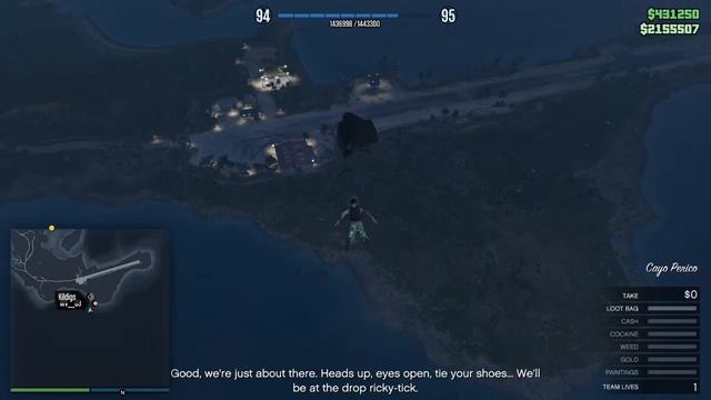The RO-86 Alkonost entry Cayo Perico !! GTA online