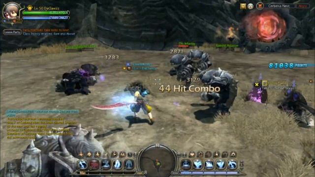 Cerberus Nest Solo LVL 50 Gladiator Crit Build смотреть онлайн