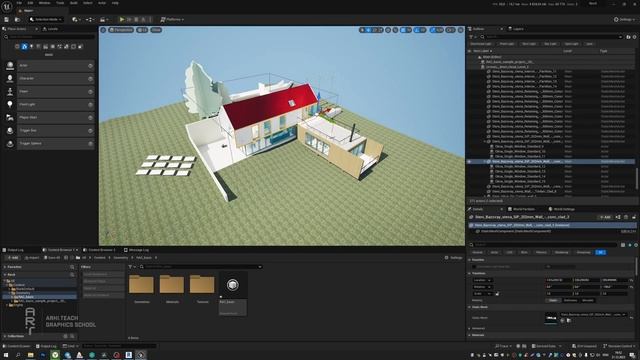 Как перенести сцену из Revit в Unreal Engine 5 | Подготовка сцены с Datasmith | ARHITEACH
