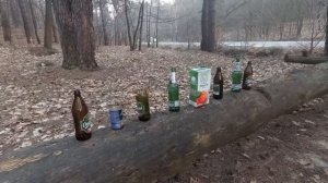 КИТАЙСКАЯ РОГАТКА   СТРЕЛЯЕМ ПО БУТЫЛКАМ !