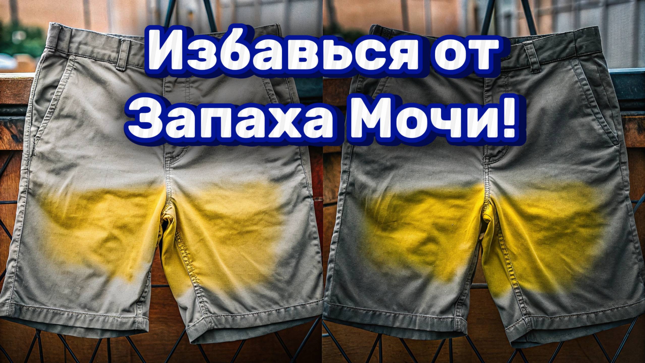 Как избавиться от запаха мочи