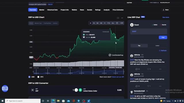XRP RIPPLE MASSIVE NEWS: CRYPTO OPPORTUNITY OF A LIFETIME! (XRP PRICE PREDICTION INVEST 2022)