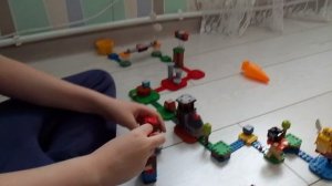 Лего Марио мега уревень 1 с Каримом