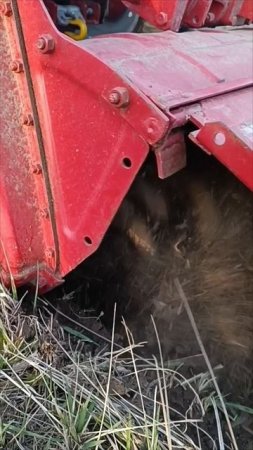 Почво фреза в работе.