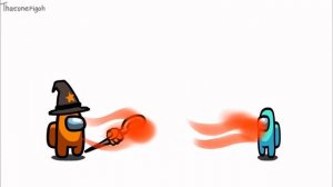 Reacting to the among us slap battle