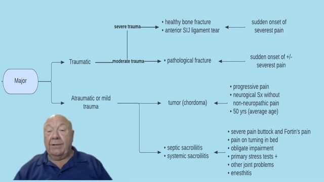 M5 SIJ Differential Diagnosis Major and Minor lesions